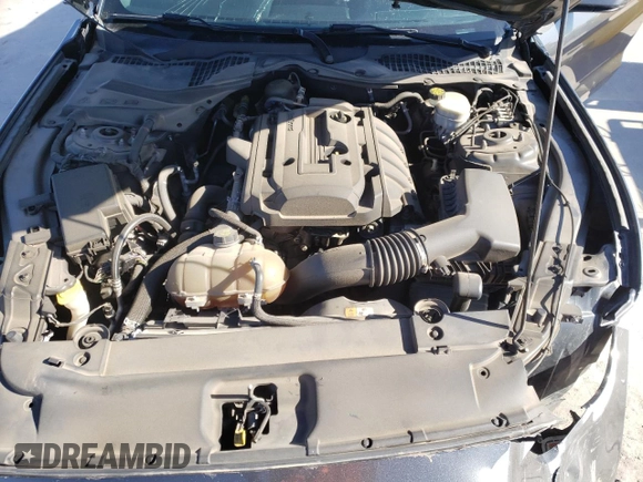 2017 Ford Mustang EcoBoost with VIN 1FA6P8TH9H5295254, listed as a Copart auction lot 49554515 with 110,464 mi miles and Salvage Title. Bid and sale history available at carsss.com. Image 12.