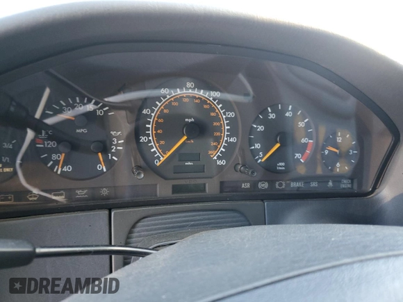 1995 Mercedes-Benz S with VIN WDBGA43E8SA250480, listed as a Copart auction lot 42456795 with Not Provided miles and Clean Title. Bid and sale history available at DreamBid. Image 9.