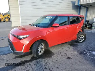 2023 Kia Soul S with VIN KNDJ23AU1P7209573, listed as a Copart auction lot 86724074 with 26,842 mi miles and Non Repairable. Bid and sale history available at carsss.com. Image 1.