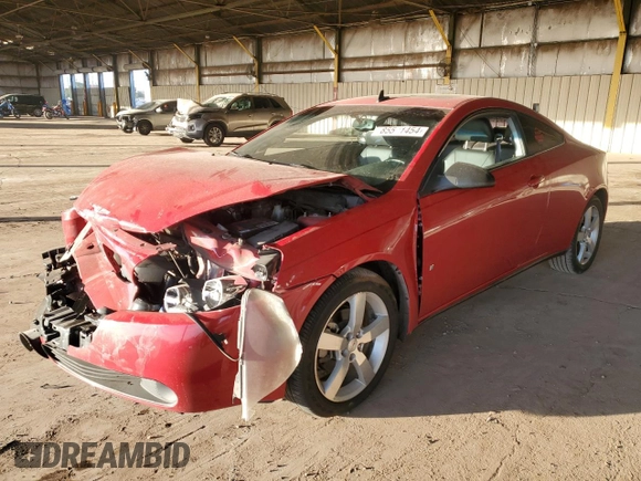 2007 Pontiac G6 GXP with VIN 1G2ZM177174212546, listed as a Copart auction lot 85521454 with 0 mi miles and Salvage Title. Bid and sale history available at carsss.com. Image 1.