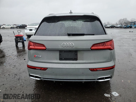 2019 Audi SQ5 Premium Plus with VIN WA1B4AFY9K2025075, listed as a Copart auction lot 49152064 with 71,288 mi miles and . Bid and sale history available at DreamBid. Image 6.
