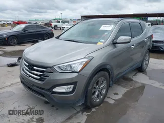 2014 Hyundai Santa Fe with VIN 5XYZU3LB2EG155127, listed as a IAAI auction lot 41864518 with Not provided miles and . Bid and sale history available at DreamBid. Image 2.