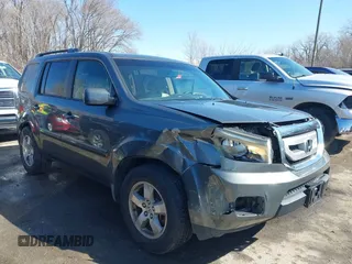 2009 Honda Pilot EX-L with VIN 5FNYF485X9B006704, listed as a IAAI auction lot 41749272 with 34,480 mi miles. Bid and sale history available at carsss.com. Image 13.