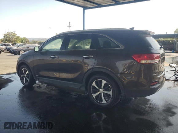 2017 Kia Sorento EX with VIN 5XYPHDA16HG245235, listed as a Copart auction lot 58575835 with 86,426 mi miles and Clean title. Bid and sale history available at DreamBid. Image 2.
