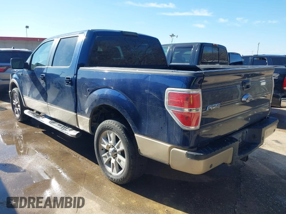 2009 Ford F-150 XL with VIN 1FTPW12V89KC95491, listed as a IAAI auction lot 41658577 with 168,598 mi miles. Bid and sale history available at carsss.com. Image 3.