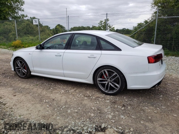 2017 Audi A6 Competition Prestige with VIN WAUF3AFC5HN024251, listed as a Copart auction lot 56837374 with 67,650 mi miles and Non Repairable. Bid and sale history available at carsss.com. Image 2.