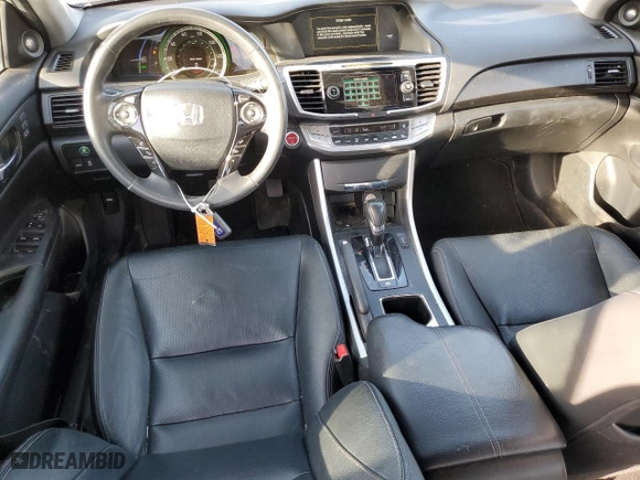 2015 Honda Accord Hybrid EX-L with VIN 1HGCR6F58FA003550, listed as a Copart auction lot 48223905 with 118,866 mi miles and Salvage Title. Bid and sale history available at carsss.com. Image 8.