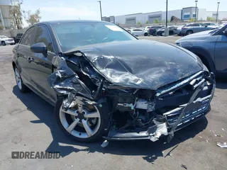 2015 Audi A3 Premium with VIN WAUACGFF8F1028239, listed as a IAAI auction lot 42500527 with 111,465 mi miles and . Bid and sale history available at DreamBid. Image 1.