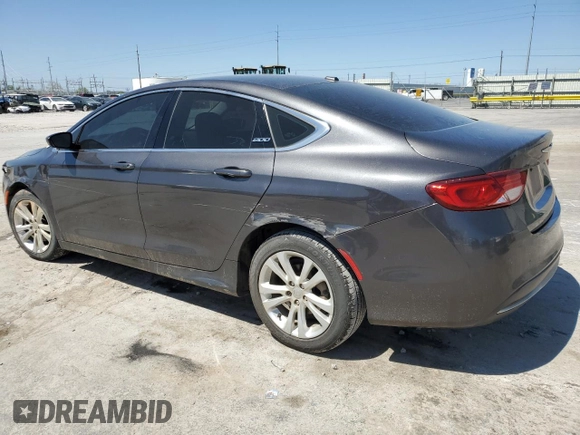 2015 Chrysler 200 Limited with VIN 1C3CCCAB2FN535692, listed as a Copart auction lot 52979025 with 78,299 mi miles and Salvage Title. Bid and sale history available at carsss.com. Image 2.