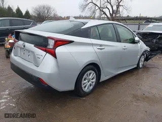 2019 Toyota Prius L Eco with VIN JTDKARFU3K3081100, listed as a IAAI auction lot 38896610 with 79,542 mi miles. Bid and sale history available at carsss.com. Image 4.