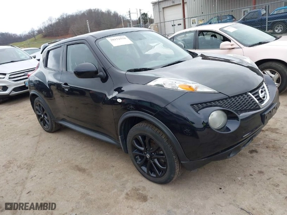 2013 Nissan Juke S with VIN JN8AF5MV0DT212766, listed as a IAAI auction lot 38152550 with 65,240 mi miles. Bid and sale history available at carsss.com. Image 1.
