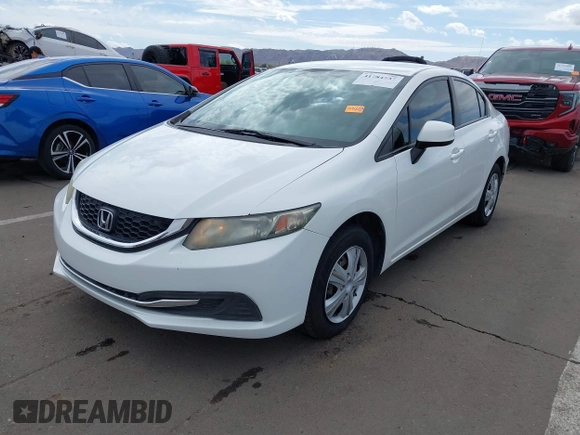 2013 Honda Civic LX with VIN 19XFB2F58DE093155, listed as a IAAI auction lot 41784537 with 138,934 mi miles and . Bid and sale history available at DreamBid. Image 17.