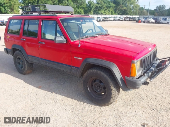 1996 Jeep Cherokee Sport with VIN 1J4FT68S4TL326973, listed as a IAAI auction lot 42744791 with 215,905 mi miles and . Bid and sale history available at DreamBid. Image 1.