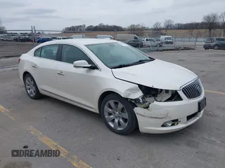 2013 Buick LaCrosse Premium 1 with VIN 1G4GF5E32DF278622, listed as a IAAI auction lot 41964252 with 148,530 mi miles. Bid and sale history available at carsss.com. Image 1.