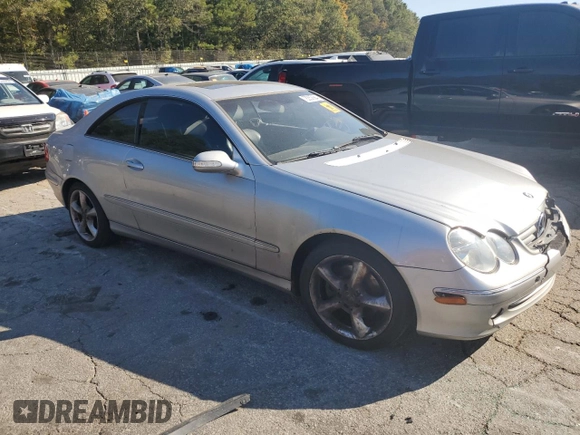2005 Mercedes-Benz CLK-Class 3.2L with VIN WDBTJ65J15F153679, listed as a Copart auction lot 78357684 with 0 mi miles and Clean Title. Bid and sale history available at carsss.com. Image 5.