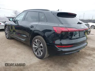 2021 Audi e-tron Premium Plus with VIN WA1LAAGEXMB019208, listed as a IAAI auction lot 41725933 with 51,565 mi miles and . Bid and sale history available at DreamBid. Image 3.