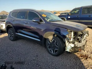 2023 Hyundai Santa Fe Hybrid Limited with VIN 5NMS5DA19PH011839, listed as a Copart auction lot 83448614 with 12,373 mi miles and Salvage Title. Bid and sale history available at carsss.com. Image 4.