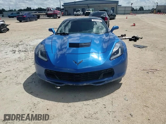 2016 Chevrolet Corvette 2LT with VIN 1G1YD2D73G5114459, listed as a Copart auction lot 68208544 with Not Provided miles and Salvage Title. Bid and sale history available at carsss.com. Image 11.