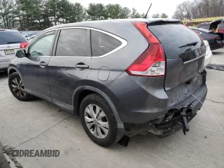 2013 Honda CR-V EX with VIN 2HKRM4H52DH641615, listed as a Copart auction lot 82585154 with 132,056 mi miles and Salvage Title. Bid and sale history available at DreamBid. Image 2.
