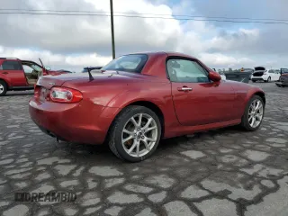2015 Mazda MX-5 Miata Grand Touring z VIN JM1NC2PF8F0240439, wystawiony jako Copart lot #79513224 z przebiegiem 121 540 mil mil oraz Szkoda całkowita • Salvage title. Historia ofert i sprzedaży dostępna na DreamBid. Obrazek 3.