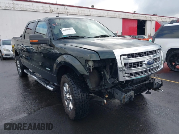 2013 Ford F-150 XL with VIN 1FTFW1ET7DFC63963, listed as a IAAI auction lot 42239365 with 125,980 mi miles and . Bid and sale history available at DreamBid. Image 1.