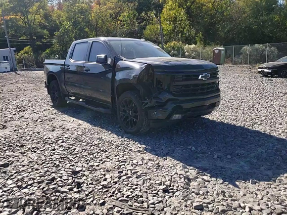 2023 Chevrolet Silverado 1500 RST with VIN 1GCUDEED0PZ300691, listed as a Copart auction lot 76771544 with 45,101 mi miles and Salvage Title. Bid and sale history available at DreamBid. Image 11.