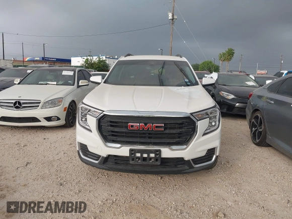2023 GMC Terrain SLE with VIN 3GKALMEG2PL145485, listed as a IAAI auction lot 41935250 with 49,693 mi miles and . Bid and sale history available at DreamBid. Image 12.