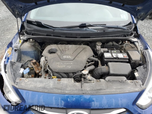 2015 Hyundai Accent GS with VIN KMHCT5AE0FU217489, listed as a Copart auction lot 51782615 with 134,936 mi miles and Salvage Title. Bid and sale history available at carsss.com. Image 11.