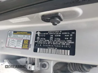 2013 Kia Optima EX с VIN 5XXGN4A75DG161872, выставлен на аукционе IAAI как лот 42425974 с пробегом 254 306 миль миль и . История ставок и продаж доступна на DreamBid. Изображение 9.