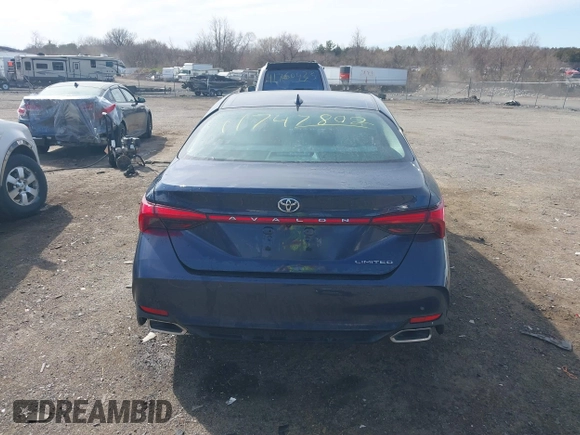 2019 Toyota Avalon XLE with VIN 4T1BZ1FB4KU034320, listed as a IAAI auction lot 41747802 with 73,064 mi miles. Bid and sale history available at carsss.com. Image 17.