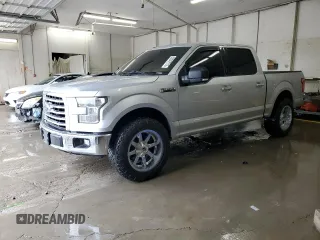 2017 Ford F-150 XL with VIN 1FTEW1CF2HFA41085, listed as a Copart auction lot 53947015 with 145,141 mi miles and Salvage title. Bid and sale history available at DreamBid. Image 1.