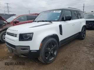 2021 Land Rover Defender with VIN SALE3ERU4M2053304, listed as a Copart auction lot 79035444 with 30,849 mi miles and Salvage title. Bid and sale history available at DreamBid. Image 1.