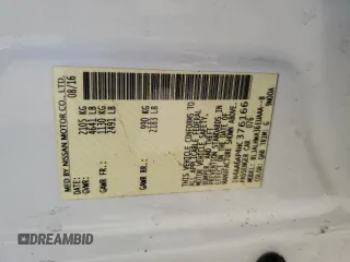 2017 Nissan Maxima Platinum with VIN 1N4AA6AP4HC376166, listed as a Copart auction lot 56360605 with 173,031 mi miles and Salvage title. Bid and sale history available at DreamBid. Image 12.