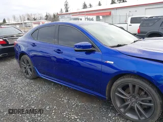 2018 Acura TLX w/A-SPEC Pkg with VIN 19UUB3F66JA004821, listed as a IAAI auction lot 41502028 with 53,317 mi miles. Bid and sale history available at carsss.com. Image 13.