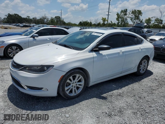 2015 Chrysler 200 Limited with VIN 1C3CCCAB9FN532885, listed as a Copart auction lot 66775245 with 116,423 mi miles and Clean title. Bid and sale history available at DreamBid. Image 1.
