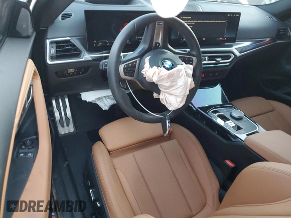2024 BMW 2 Series M240i xDrive with VIN 3MW53CM0XR8E57407, listed as a Copart auction lot 87748745 with 11,111 mi miles and Salvage Title. Bid and sale history available at carsss.com. Image 8.