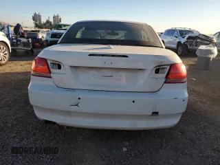 2008 BMW 3 Series 328i with VIN WBAWL13568PX19560, listed as a Copart auction lot 89004945 with 88,913 mi miles and Salvage Title. Bid and sale history available at carsss.com. Image 6.