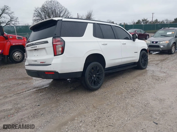 2022 Chevrolet Tahoe RST with VIN 1GNSKRKD9NR101944, listed as a IAAI auction lot 41498245 with 1 mi miles. Bid and sale history available at carsss.com. Image 4.