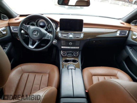 2015 Mercedes-Benz CLS-Class CLS 400 with VIN WDDLJ6FB3FA155009, listed as a Copart auction lot 36436743 with 75,723 mi miles. Bid and sale history available at carsss.com. Image 8.