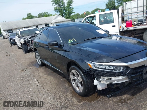 2018 Honda Accord EX-L z VIN 1HGCV1F58JA089787, wystawiony jako IAAI lot #37444060 z przebiegiem 40 195 mil mil oraz . Historia ofert i sprzedaży dostępna na DreamBid. Obrazek 1.