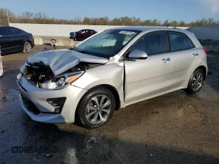 2021 Kia Rio S with VIN 3KPA25ADXME397369, listed as a Copart auction lot 52360155 with 70,835 mi miles and Salvage Title. Bid and sale history available at DreamBid. Image 1.