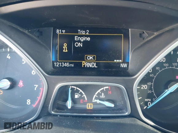 2015 Ford Focus SE with VIN 1FADP3F23FL313614, listed as a IAAI auction lot 42153320 with 121,346 mi miles. Bid and sale history available at carsss.com. Image 7.