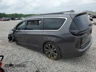 2021 Chrysler Pacifica Touring with VIN 2C4RC1FGXMR550164, listed as a Copart auction lot 57297585 with 10,222 mi miles and Salvage title. Bid and sale history available at DreamBid. Image 2.