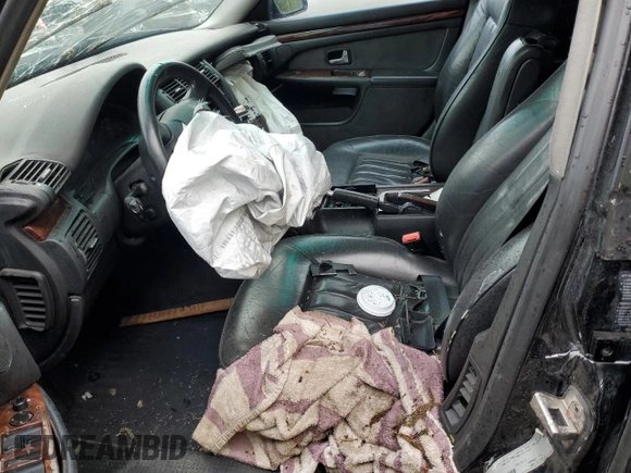 2000 Audi A8 z VIN WAUFL54D6YN009356, wystawiony jako Copart lot #58526965 z przebiegiem Nie podano mil oraz Nie do naprawy • Non repairable. Historia ofert i sprzedaży dostępna na DreamBid. Obrazek 7.