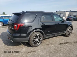 2016 Ford Explorer Sport with VIN 1FM5K8GT9GGB93163, listed as a Copart auction lot 65944455 with 151,451 mi miles and Clean title. Bid and sale history available at DreamBid. Image 3.