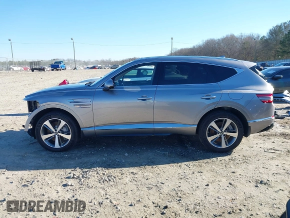 2023 Genesis GV80 with VIN KMUHCESC6PU128600, listed as a IAAI auction lot 41179553 with 33,225 mi miles and . Bid and sale history available at DreamBid. Image 15.