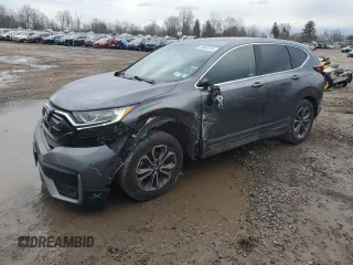 2020 Honda CR-V EX z VIN 2HKRW2H54LH671583, wystawiony jako Copart lot #49949315 z przebiegiem 70 364 mil mil oraz Szkoda całkowita • Salvage title. Historia ofert i sprzedaży dostępna na DreamBid. Obrazek 1.