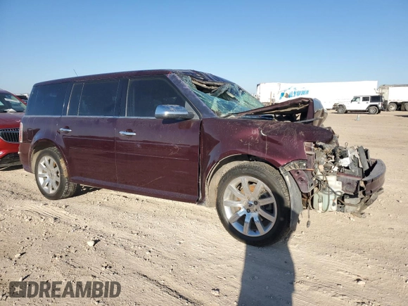 2011 Ford Flex Limited with VIN 2FMGK5DC5BBD23158, listed as a Copart auction lot 46337535 with 0 mi miles and Clean Title. Bid and sale history available at carsss.com. Image 4.