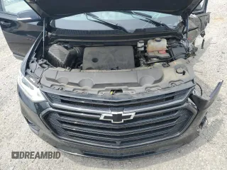 2021 Chevrolet Traverse Premier with VIN 1GNERKKW2MJ262862, listed as a Copart auction lot 58779765 with 76,927 mi miles and Salvage title. Bid and sale history available at DreamBid. Image 12.