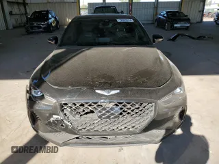 2019 Genesis G70 3.3T Advanced with VIN KMTG34LE7KU017766, listed as a Copart auction lot 72652614 with 58,634 mi miles and Salvage Title. Bid and sale history available at carsss.com. Image 5.